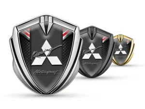 Mitsubishi Emblem Fender Abzeichen Limitierte Edition Premium
